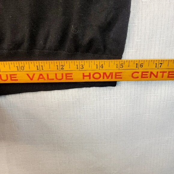 Express Black Open Shoulder Dolman Sleeve Top Medium - Picture 9 of 11